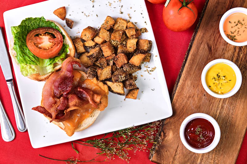 Starbird crispy chicken sandwich — signature dish